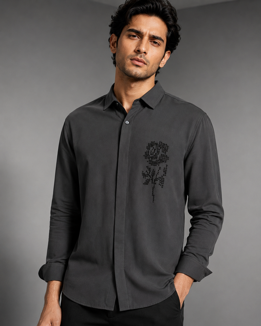 Graphite Rose Shirt