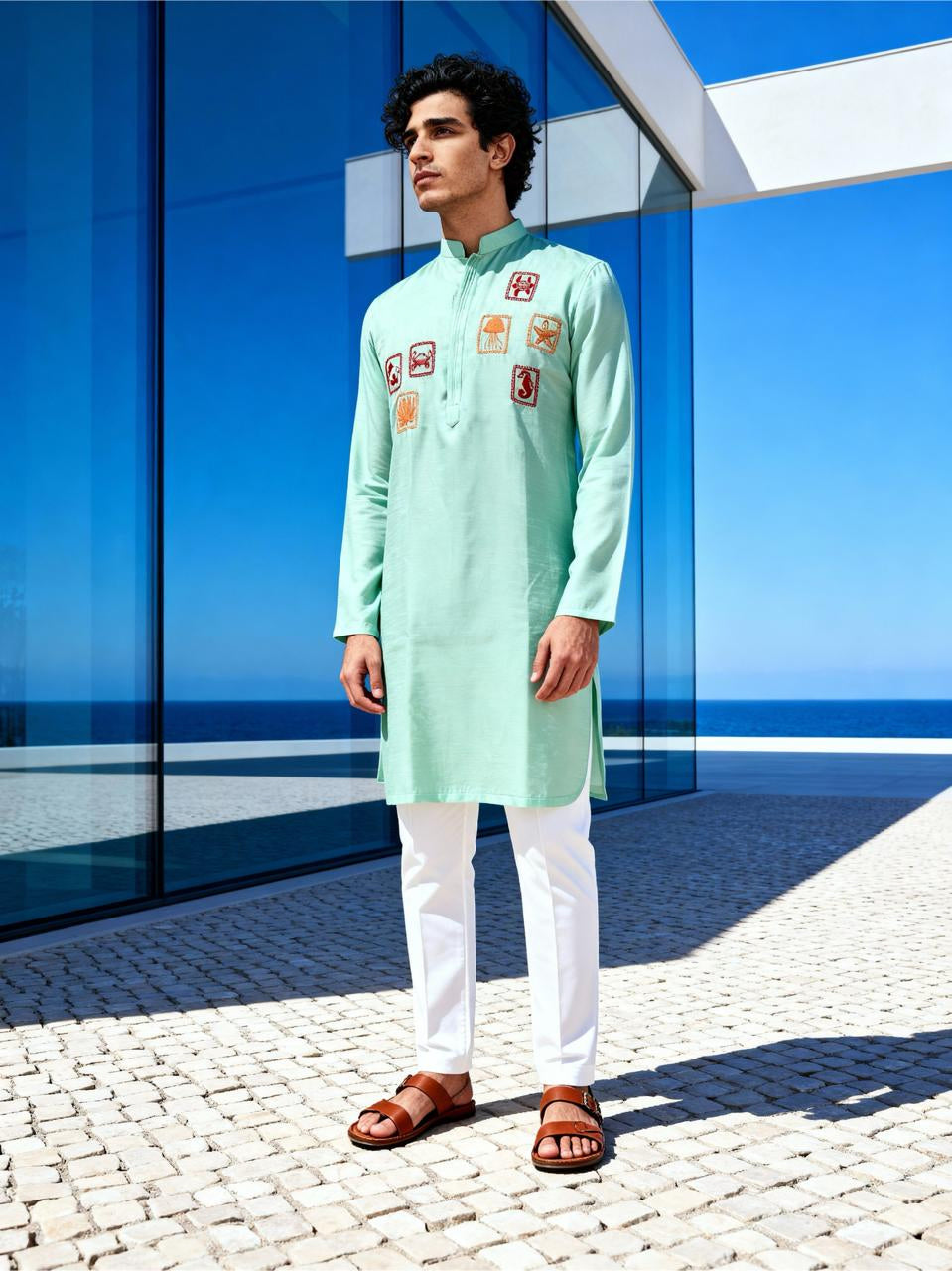 Marine Medley Kurta
