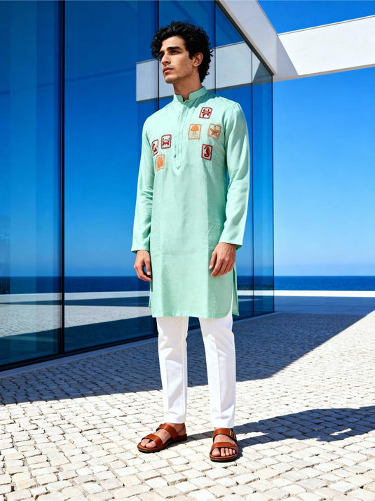 Marine Medley Kurta